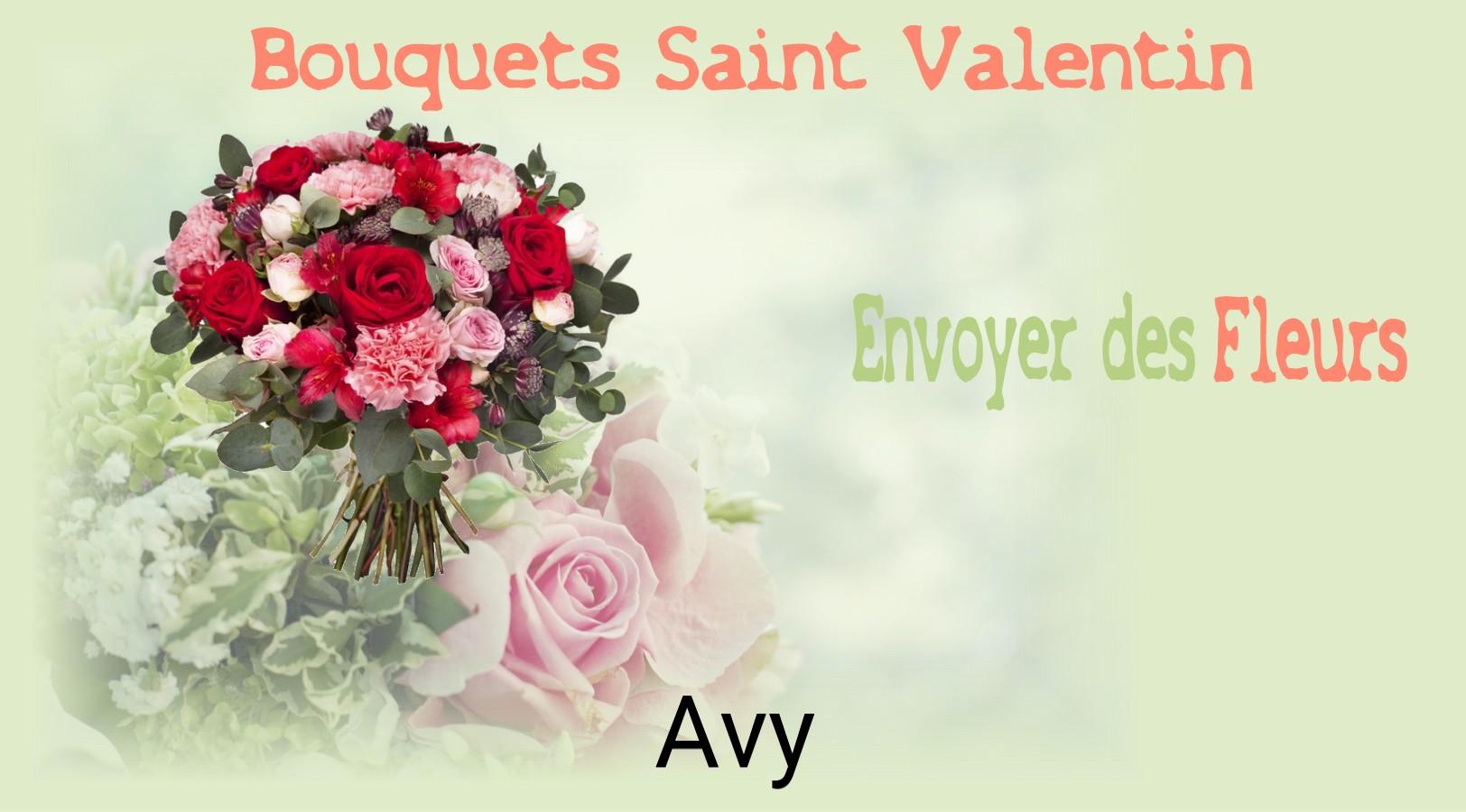 Roses de Saint-Valentin livrées à Avy